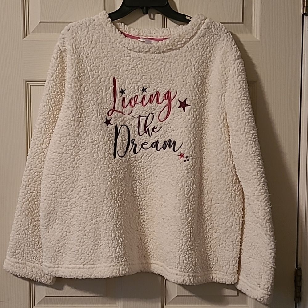 NWOT fleece lounge sweatshirt
